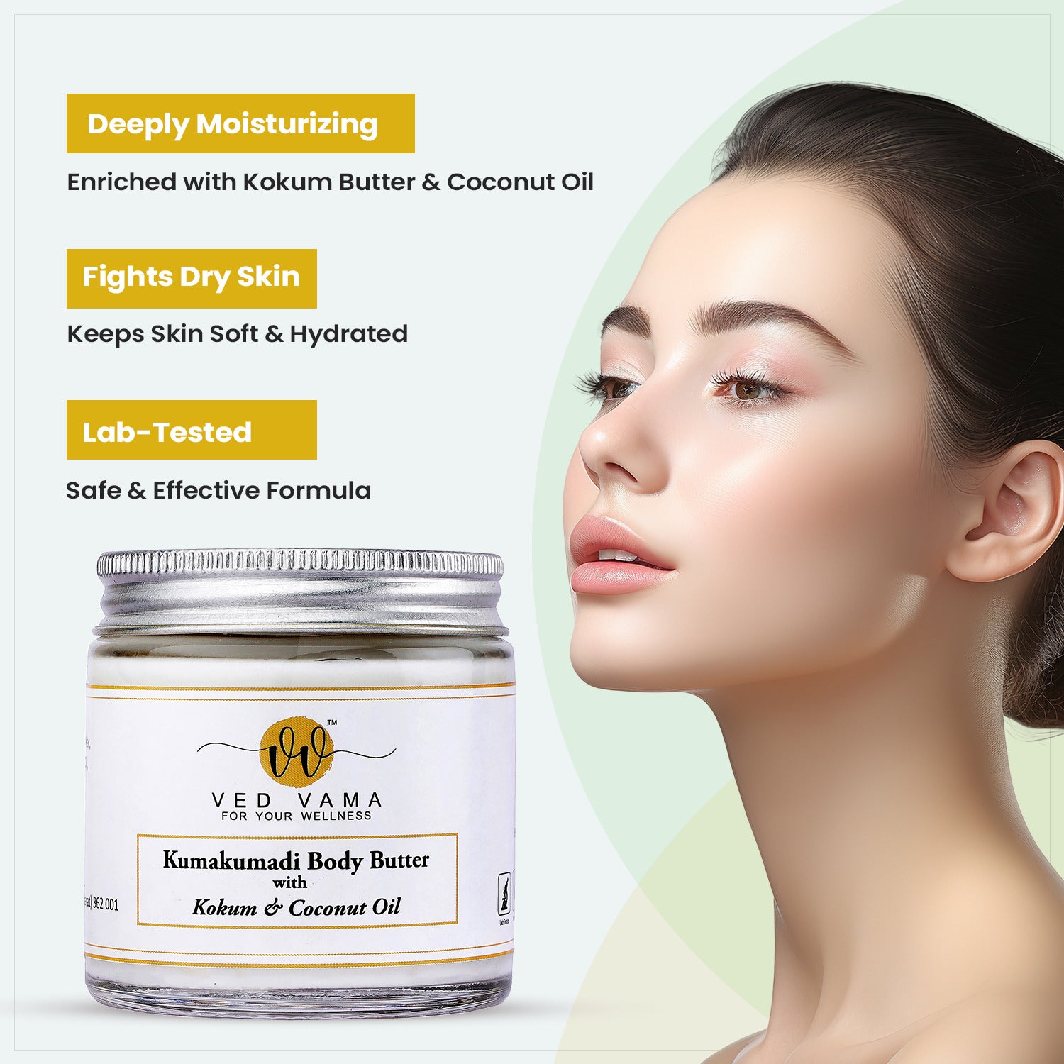 Ved Vama Kumkumadi Body Butter