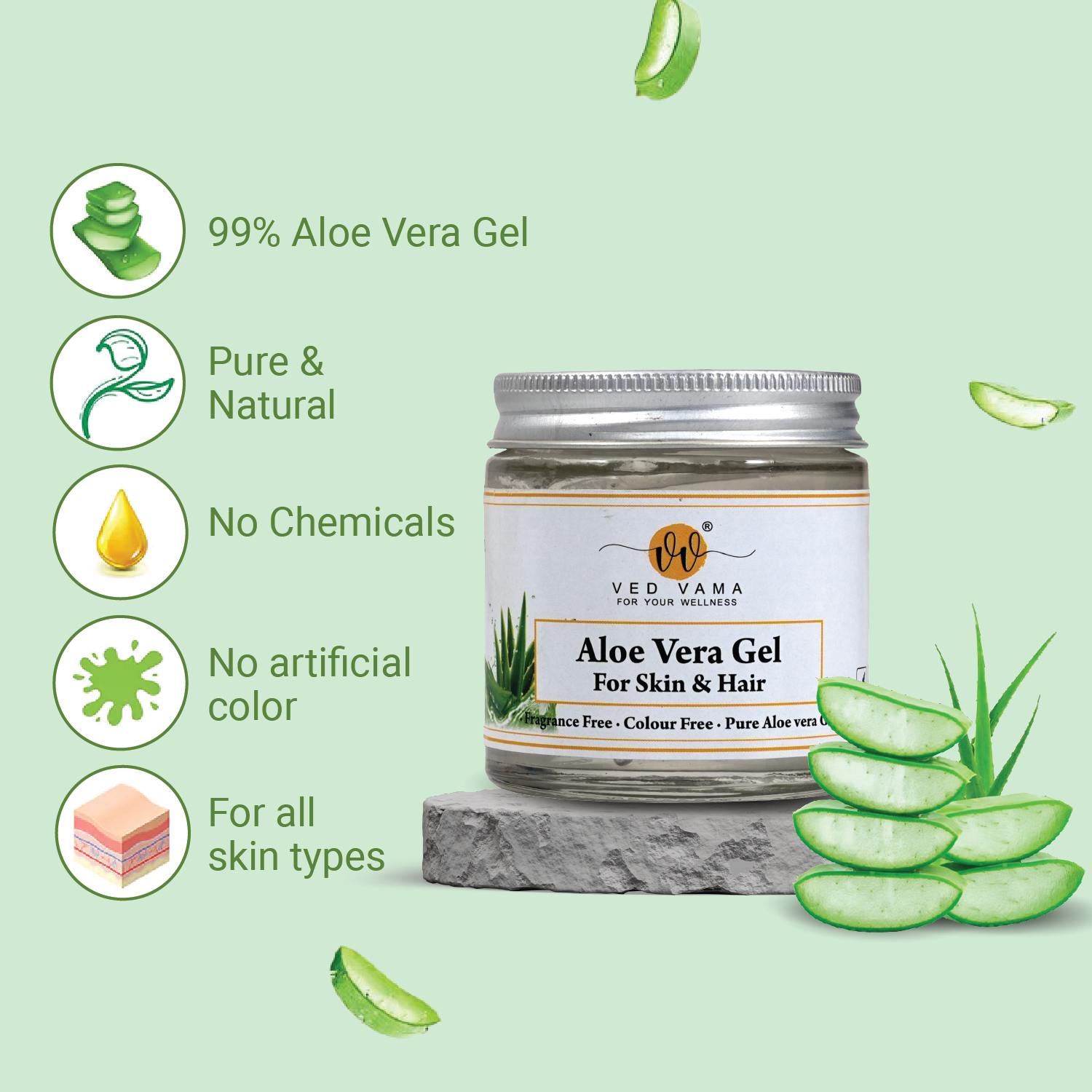 Ved Vama Aloe Vera Gel