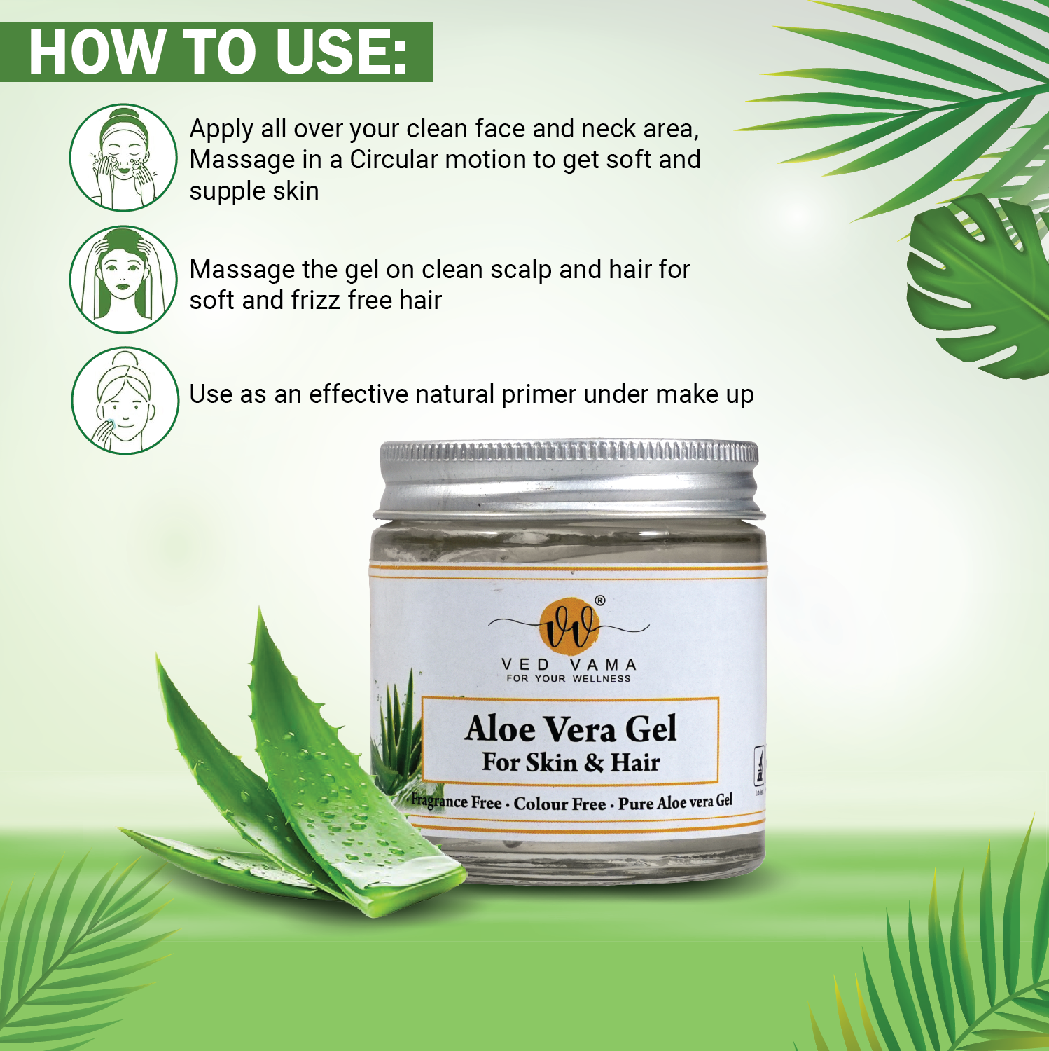 Ved Vama Aloe Vera Gel