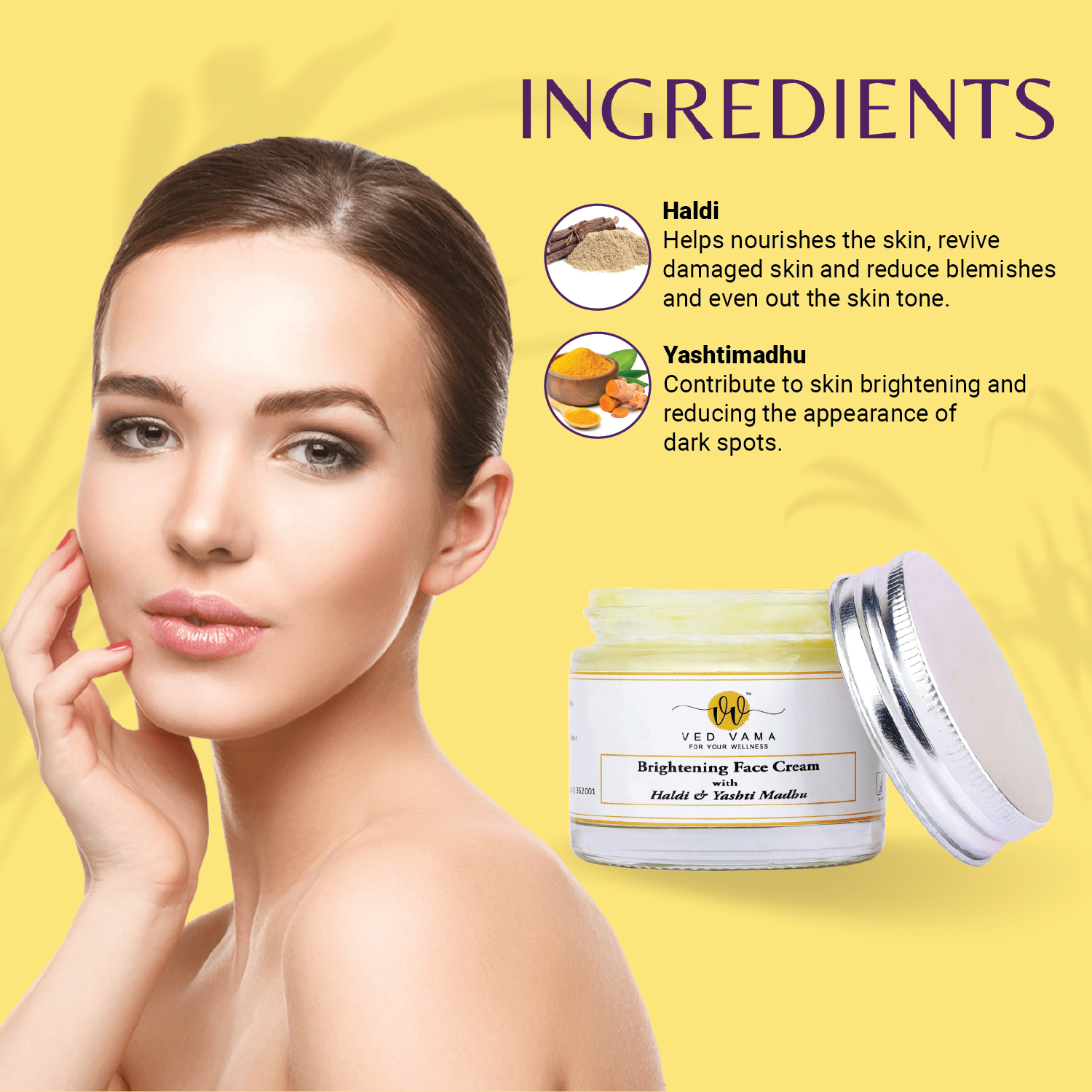 Ved Vama Brightening Face Cream