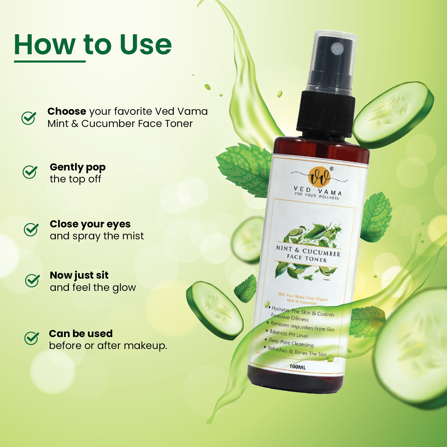 Ved Vama Mint & Cucumber Toner